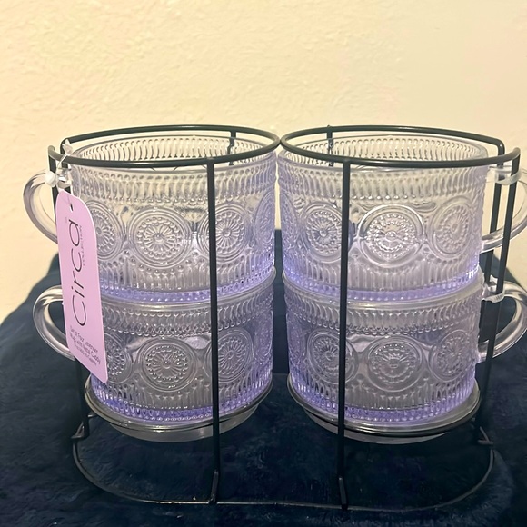 Vintage Embossed glass/bowls - Picture 1 of 5